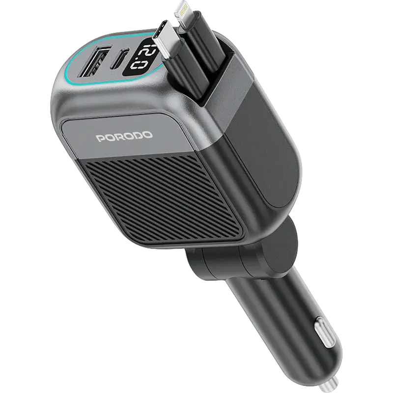 Porodo Spider Multi-Port Car Charger Mascom International.webp